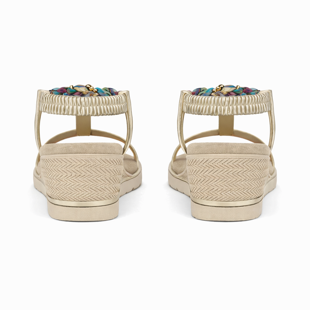 Cipriata GILDA Womens Slingback Sandals Gold