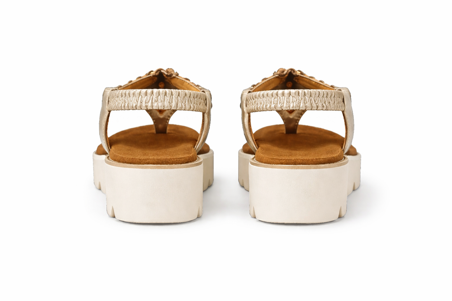Cipriata SALVIA Womens Slingback Sandals Gold