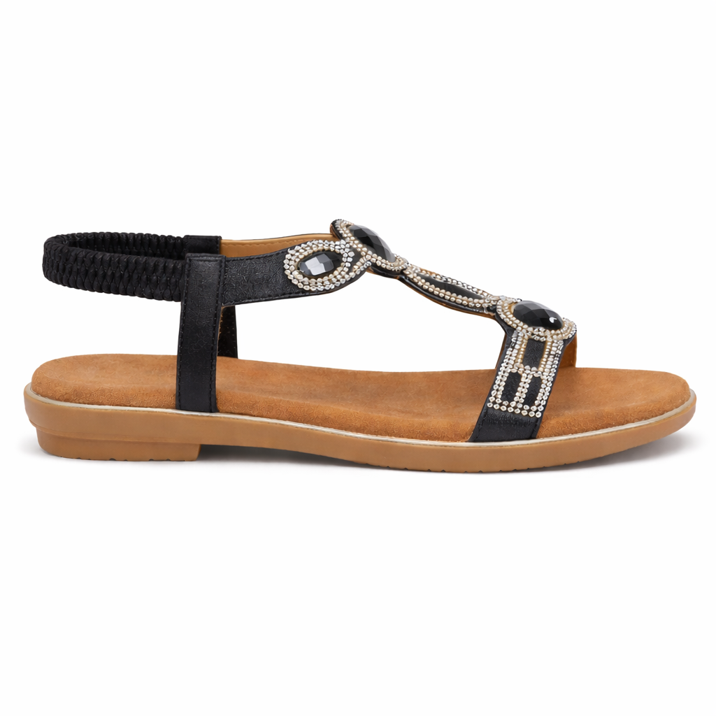 Cipriata DESIA Womens Slingback Sandals Black