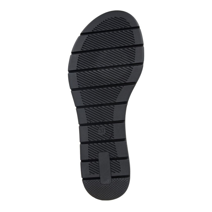 Cipriata MILIA Womens Cross Strap Sandals Black