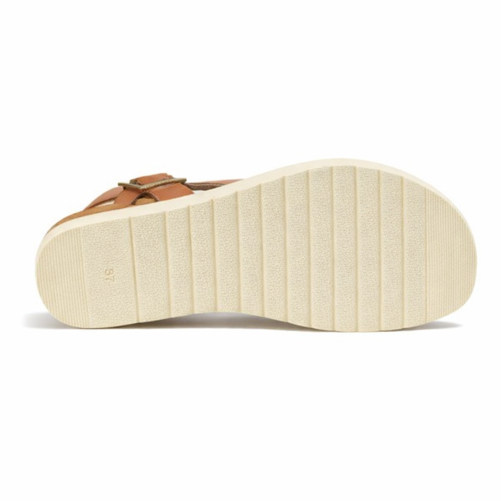 Cipriata OLVIA Womens Cross Strap Sandals Tan