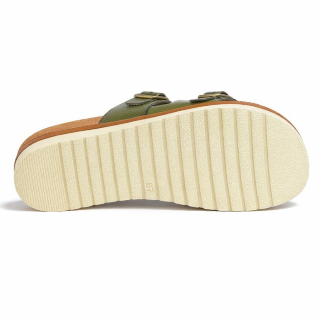 Cipriata TIBERIA Womens Mules Sandals Green