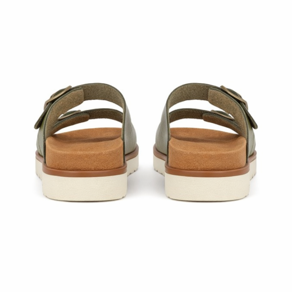 Cipriata TIBERIA Womens Mules Sandals Green