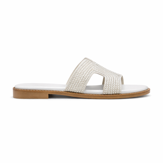 Cipriata CELINA Womens Mules Sandals Silver