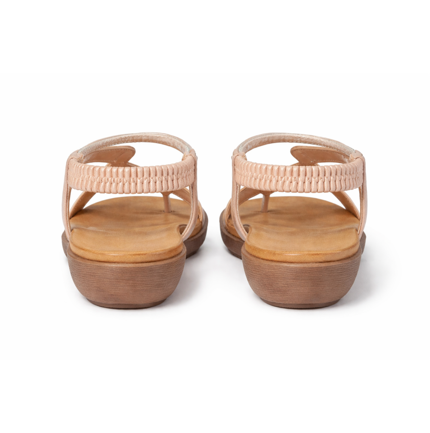 Cipriata SERPENT Womens Slingback Sandals Rose Gold