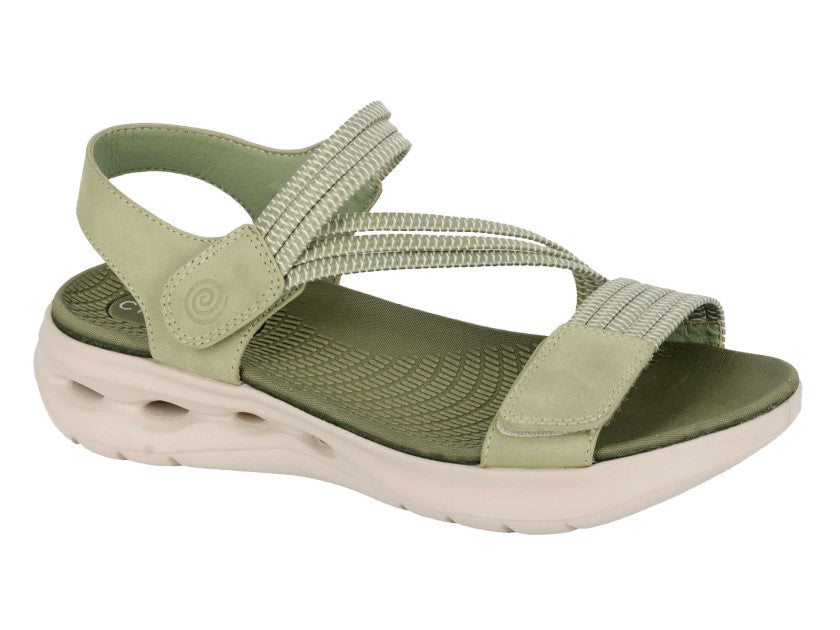 Cipriata ELENA Womens Ankle Strap Sandals Sage Green