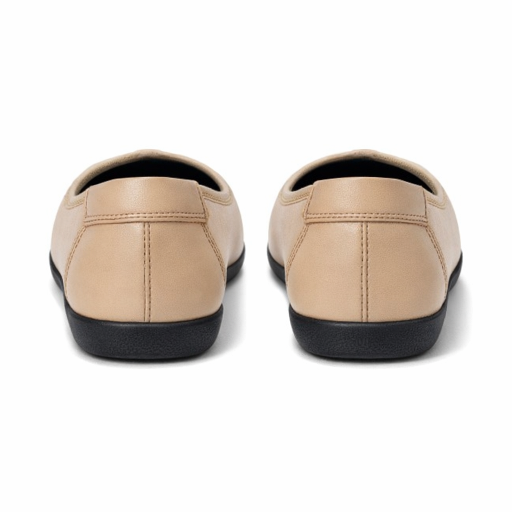 Cipriata ERIA Womens Ballerina Shoes Taupe