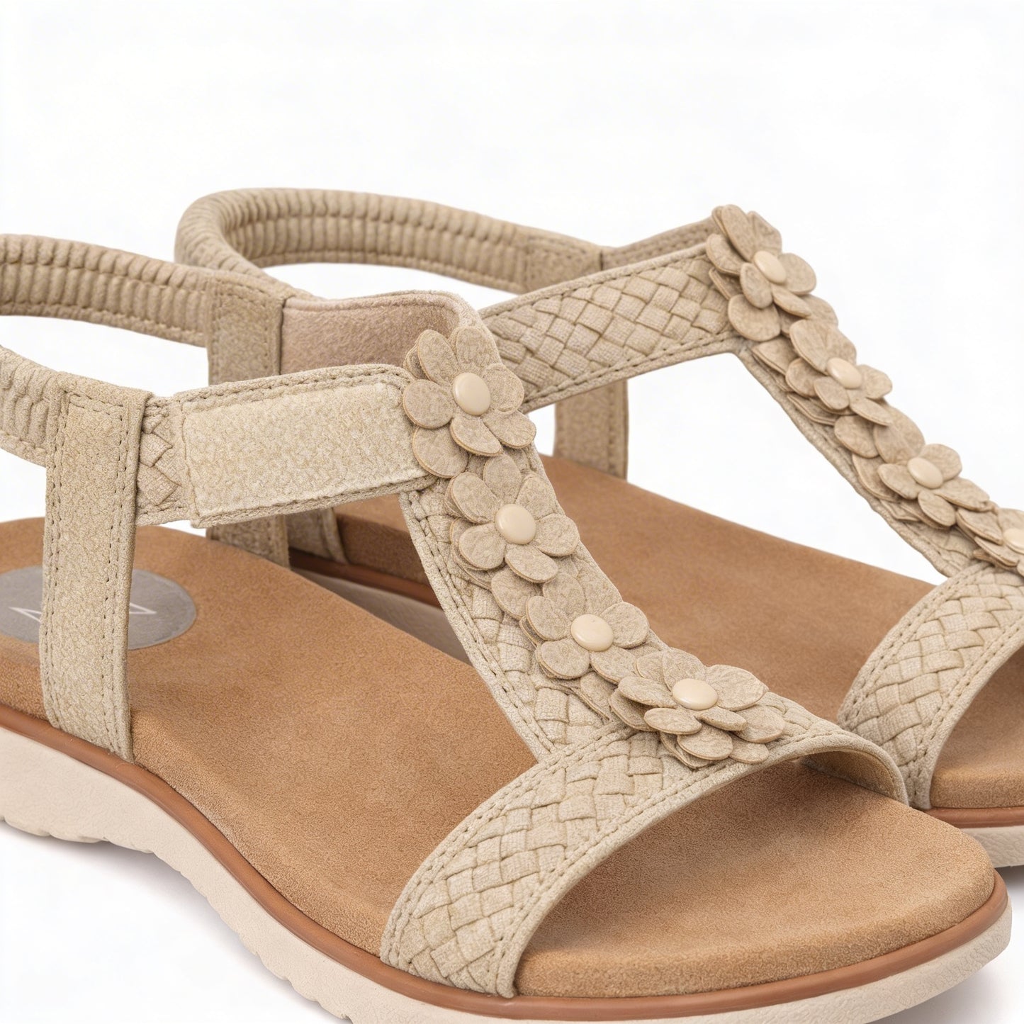 Cipriata LIANA Womens Slingback Sandals Beige