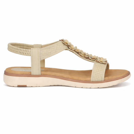 Cipriata LIANA Womens Slingback Sandals Beige