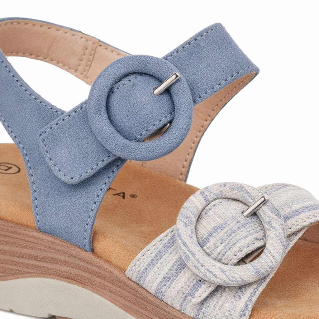 Cipriata FERA Womens Slingback Sandals Blue
