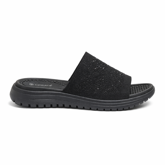 Cipriata ELIANA Womens Mules Sandals Black