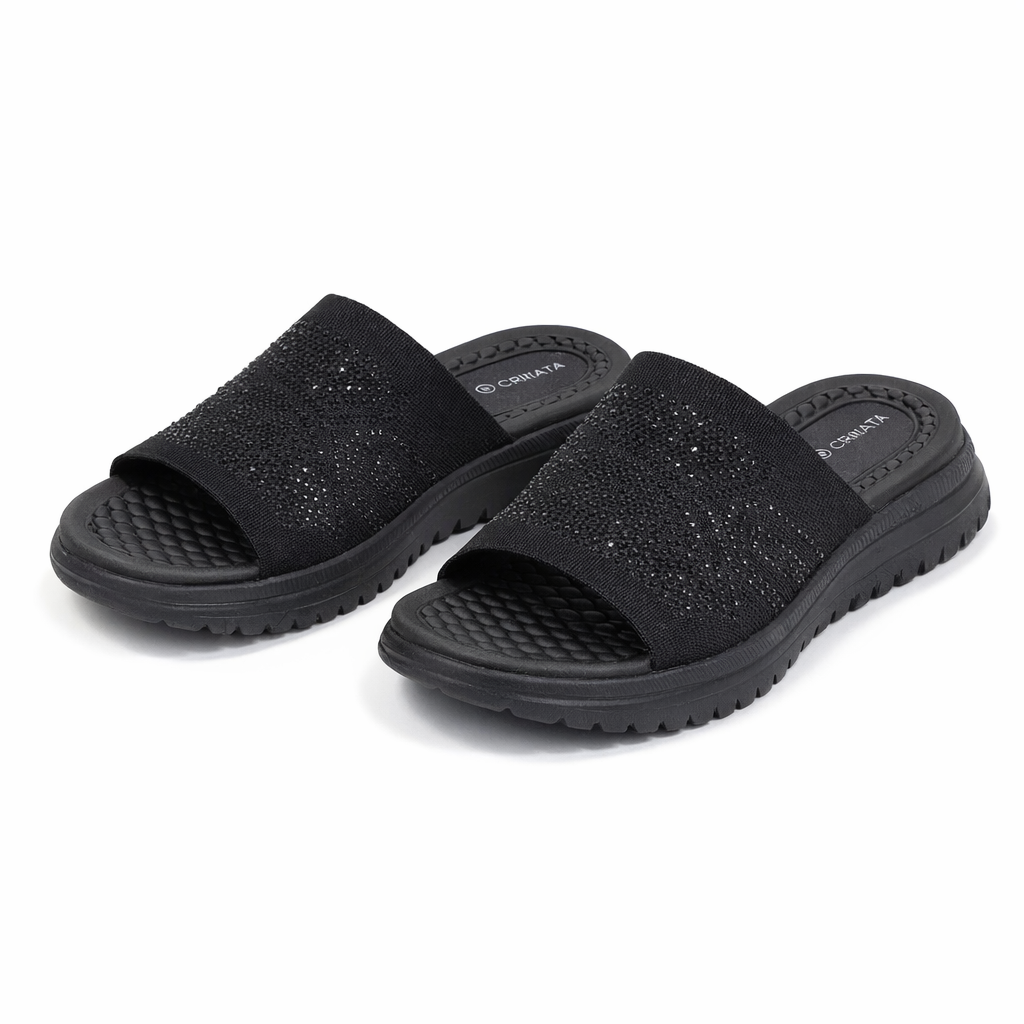 Cipriata ELIANA Womens Mules Sandals Black