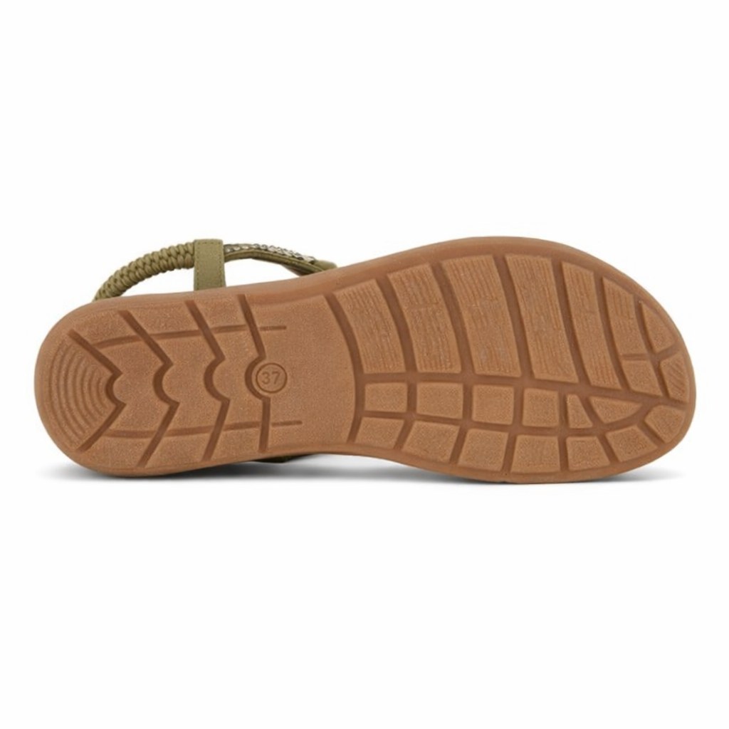 Cipriata GIOVINA Womens Slingback Sandals Khaki