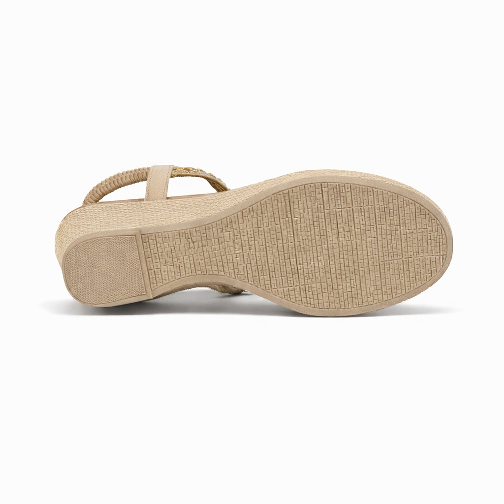 Cipriata GIOELA Womens Slingback Sandals Beige