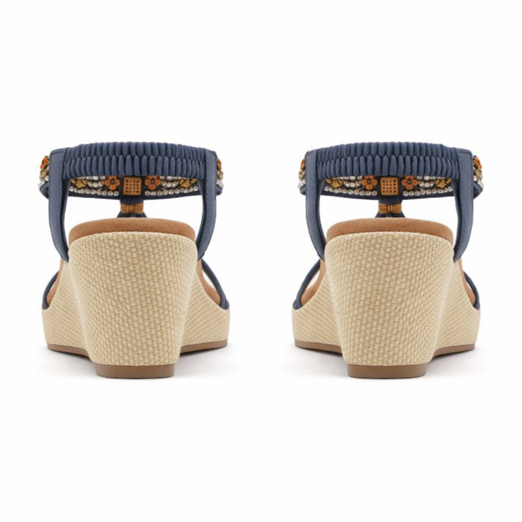 Cipriata GIOELA Womens Slingback Sandals Navy
