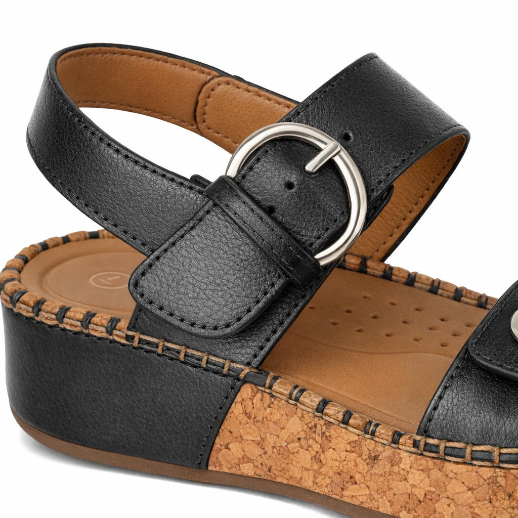 Cipriata MIRIAN Womens Slingback Sandals Black
