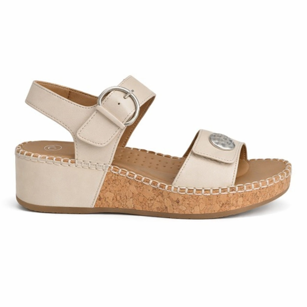 Cipriata MIRIAN Womens Slingback Sandals Beige