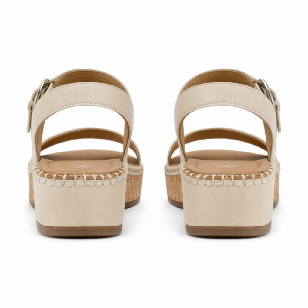 Cipriata MIRIAN Womens Slingback Sandals Beige
