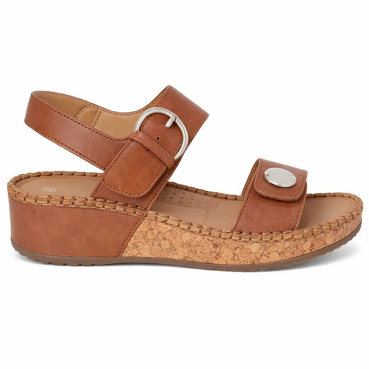 Cipriata MIRIAN Womens Slingback Sandals Tan