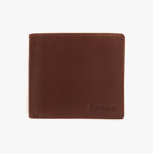 Barbour COLWELL Mens Wallet Brown/Classic