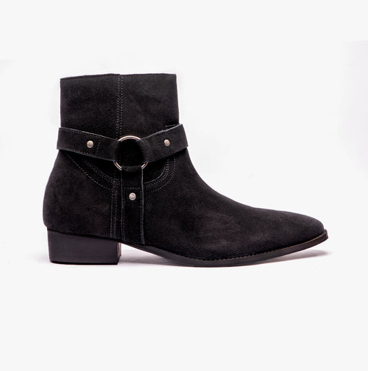 Club Cubano RAUL Mens Boots Black