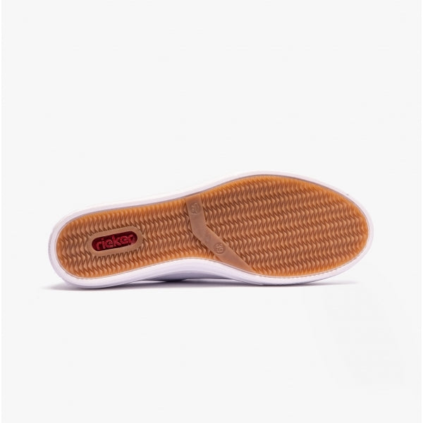 Rieker L59L1 Womens Casual Shoes White/Combi
