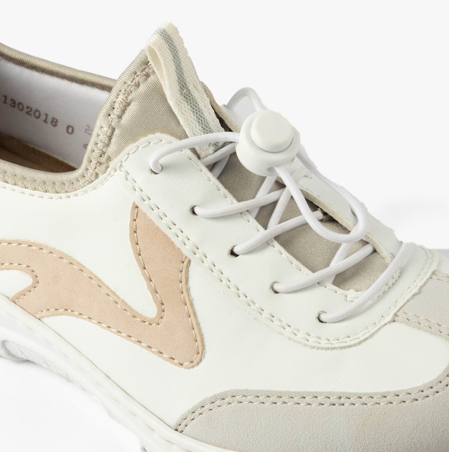 Rieker L32G9 Womens Casual Shoes White/Combi