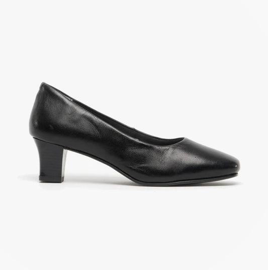 Comfort Plus KARLY Womens Court Shoes Black