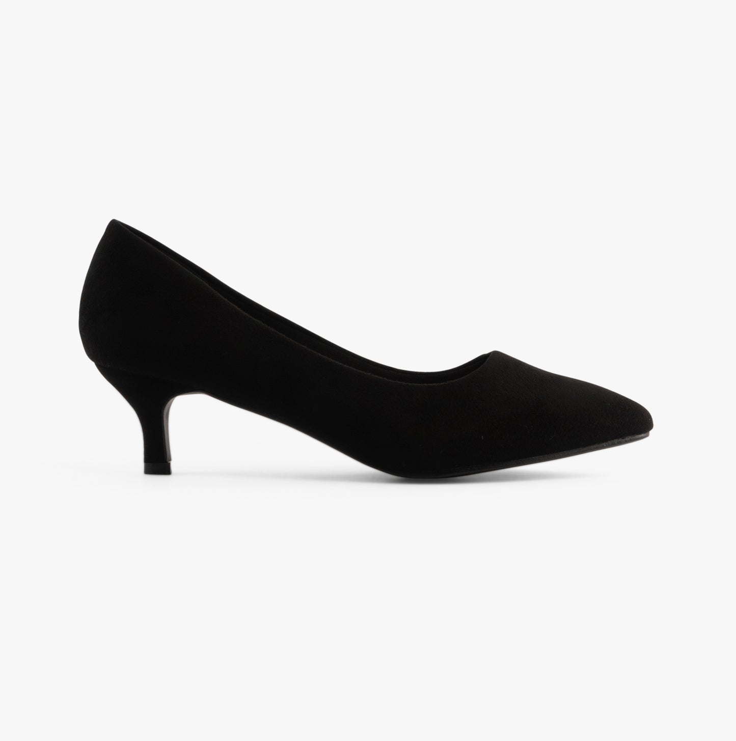 Comfort Plus TEXAS Womens Shoes Black - Faux Suede