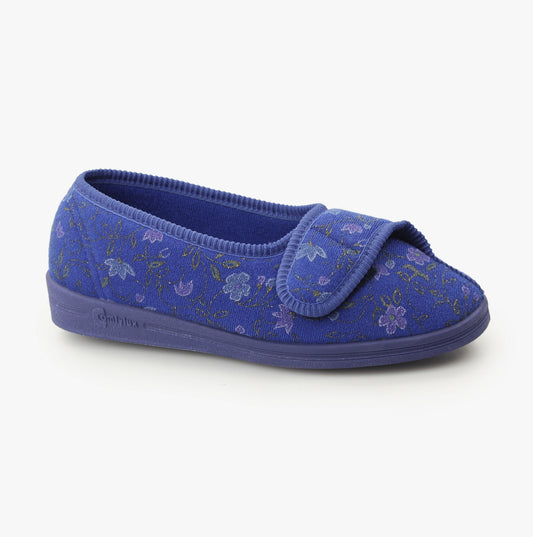 Comfylux DIANA Womens Full Slippers Blue