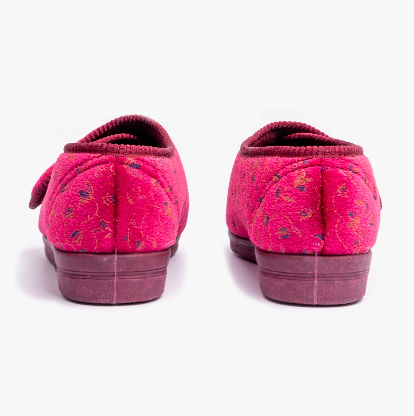 Comfylux HELEN Womens Full Slippers Wine