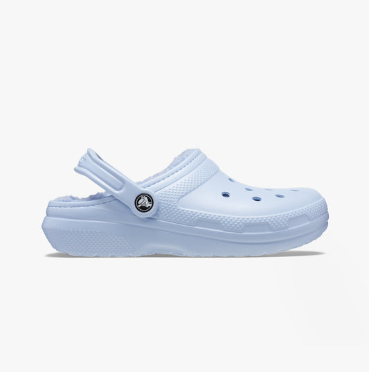 Crocs 203591-4NS CLASSIC LINED Womens Clogs Blue Calcite