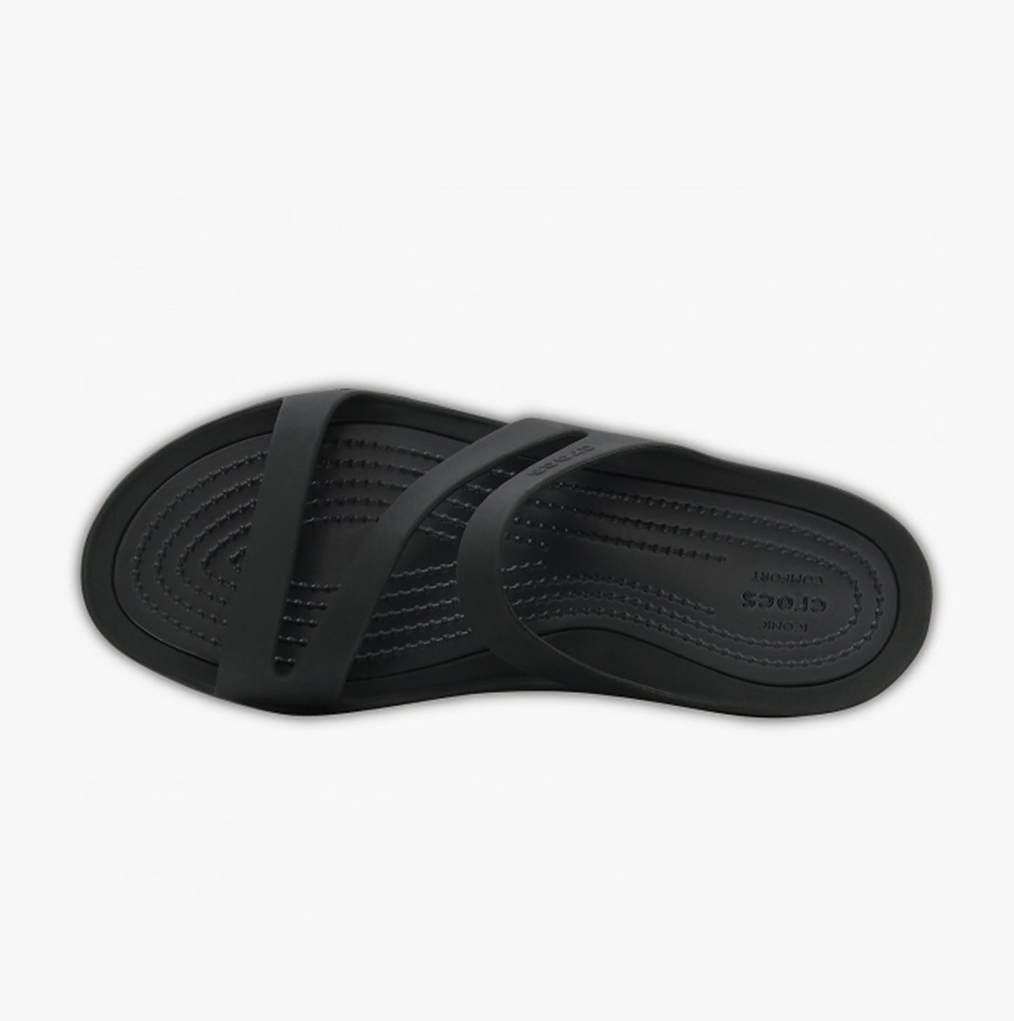 Crocs 203998-060 SWIFTWATER SANDAL Womens Sandals Black
