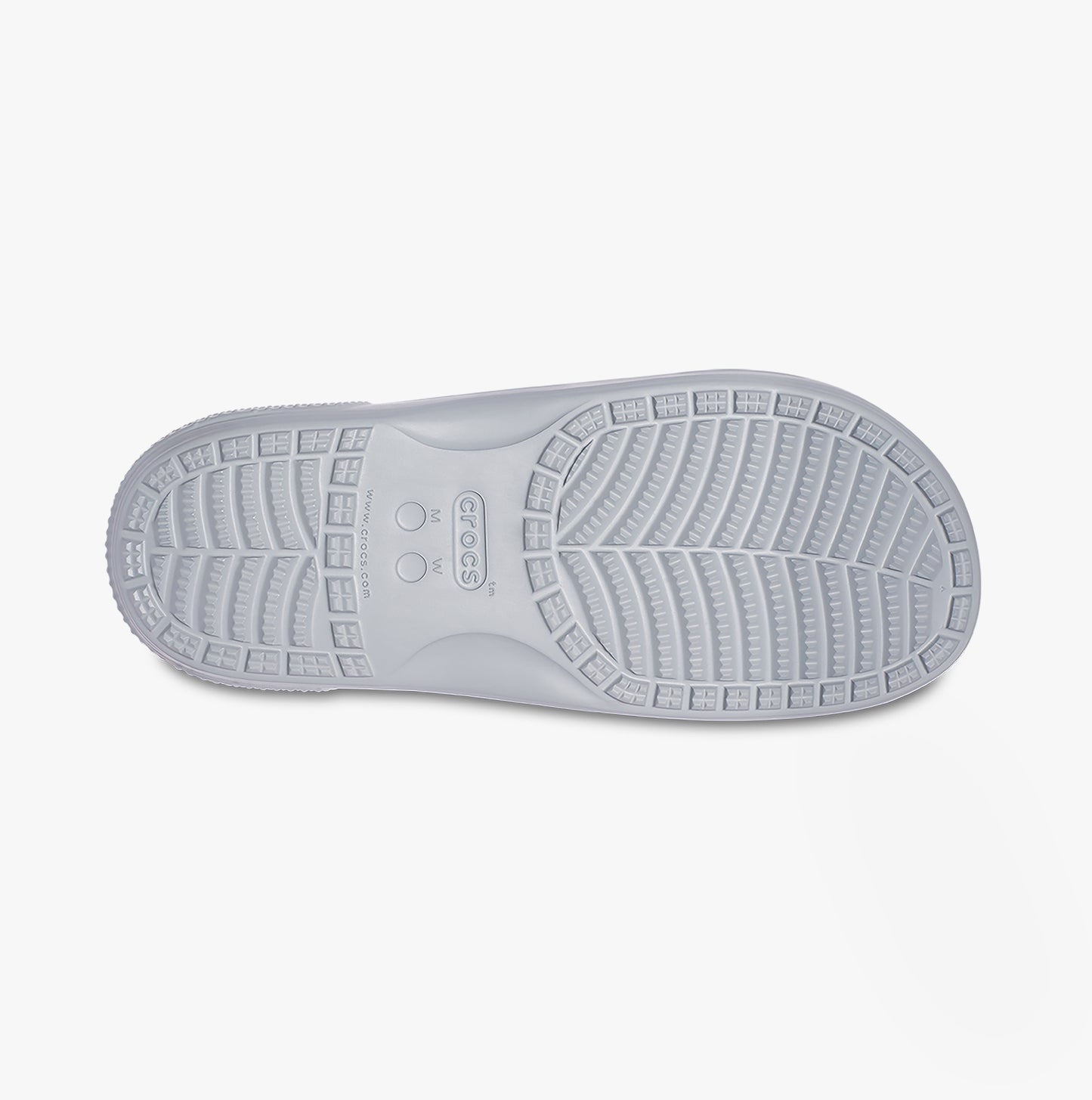 Crocs 206761-007 CLASSIC SANDAL Womens Sandals Light Grey