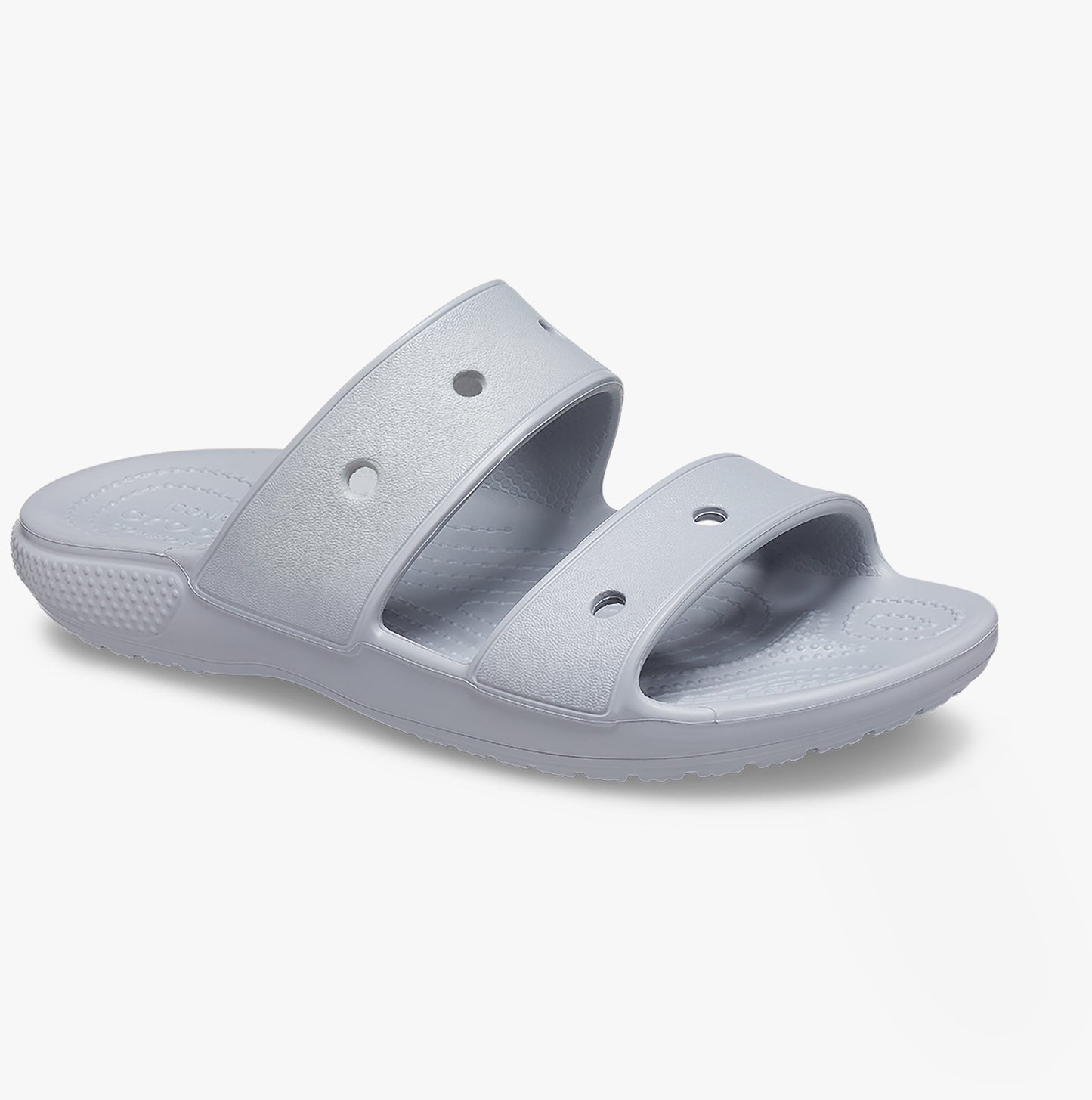 Crocs 206761-007 CLASSIC SANDAL Womens Sandals Light Grey