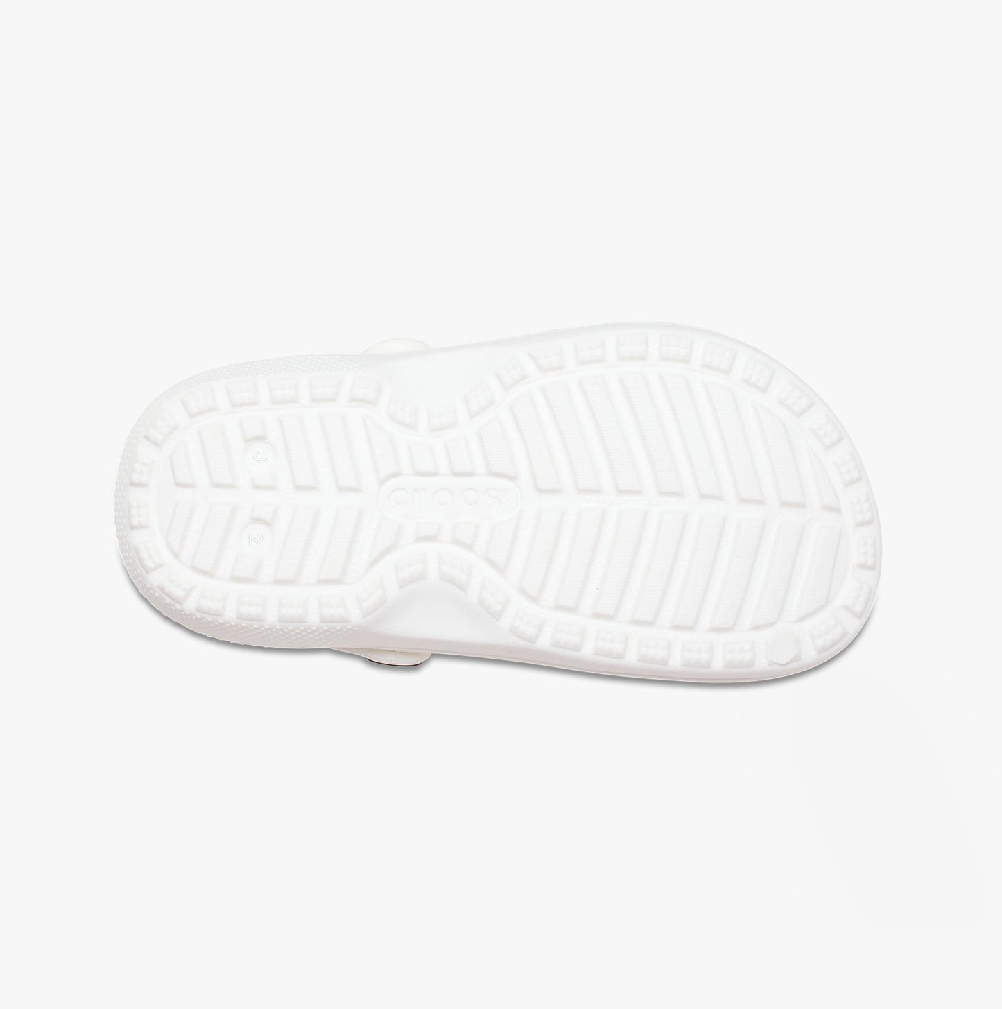 Crocs 207010-10M CLASSIC LINED Kids Clogs White/Grey