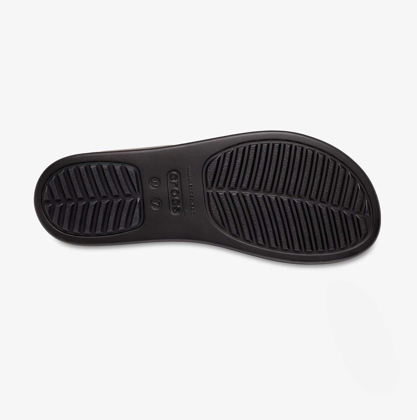 Crocs 207431-001 BROOKLYN BUCKLE LOW WEDGE Womens Sandals Black