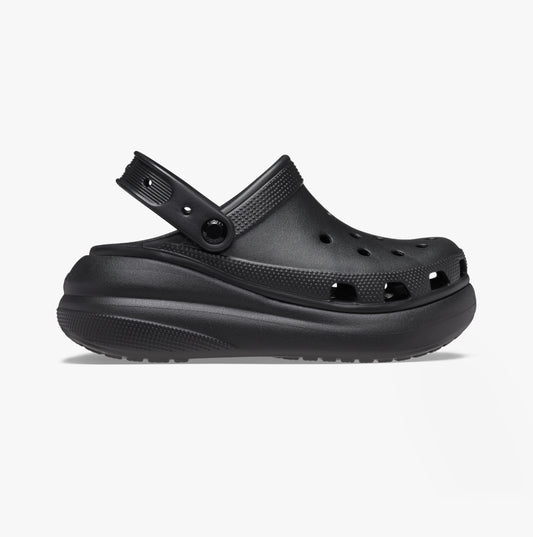Crocs 207521-001 CLASSIC CRUSH Womens Clogs Black