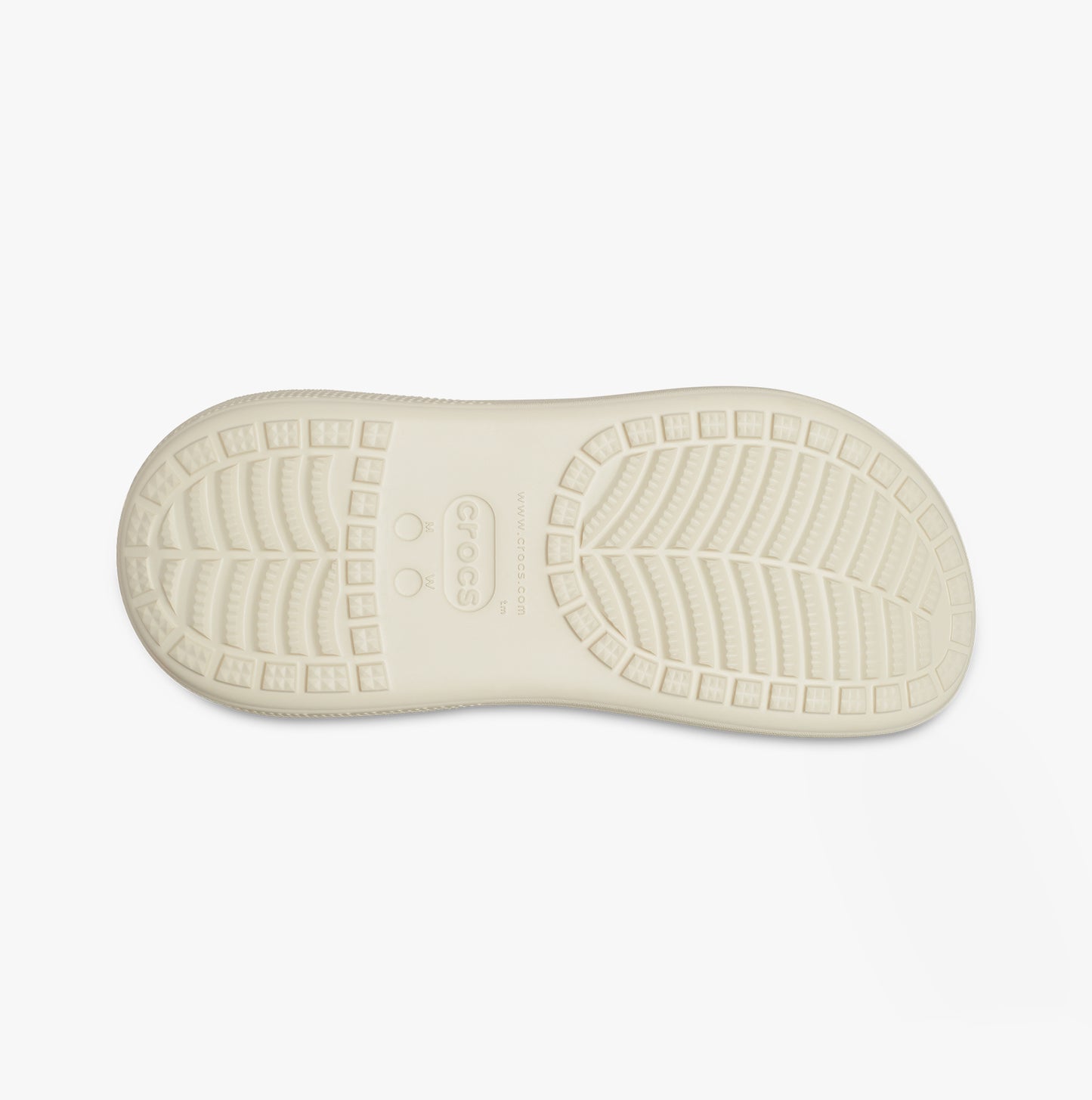 Crocs 207521-2Y2 CLASSIC CRUSH Womens Clogs Bone