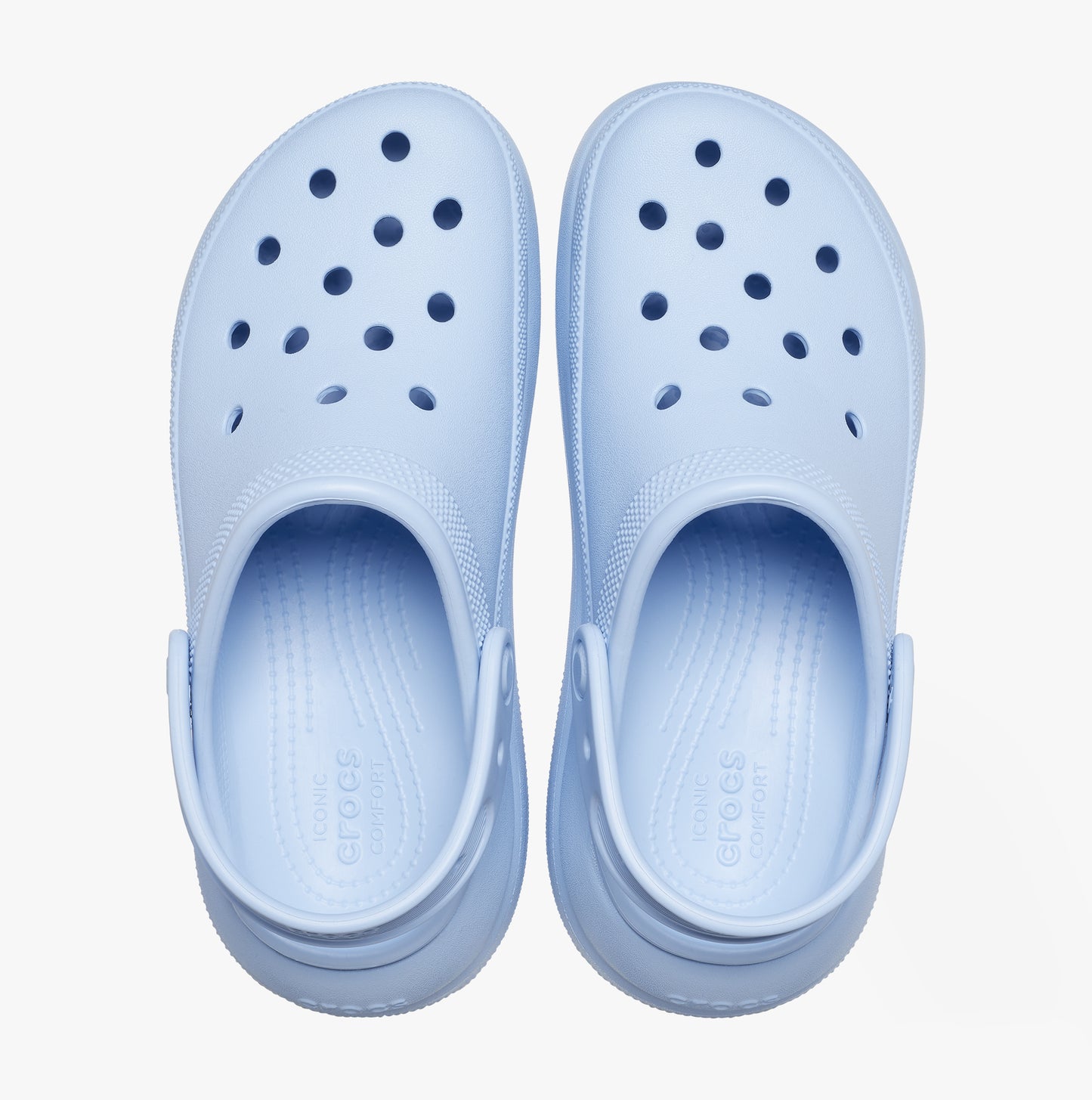 Crocs 207521-4NS CLASSIC CRUSH Womens Clogs Blue Calcite