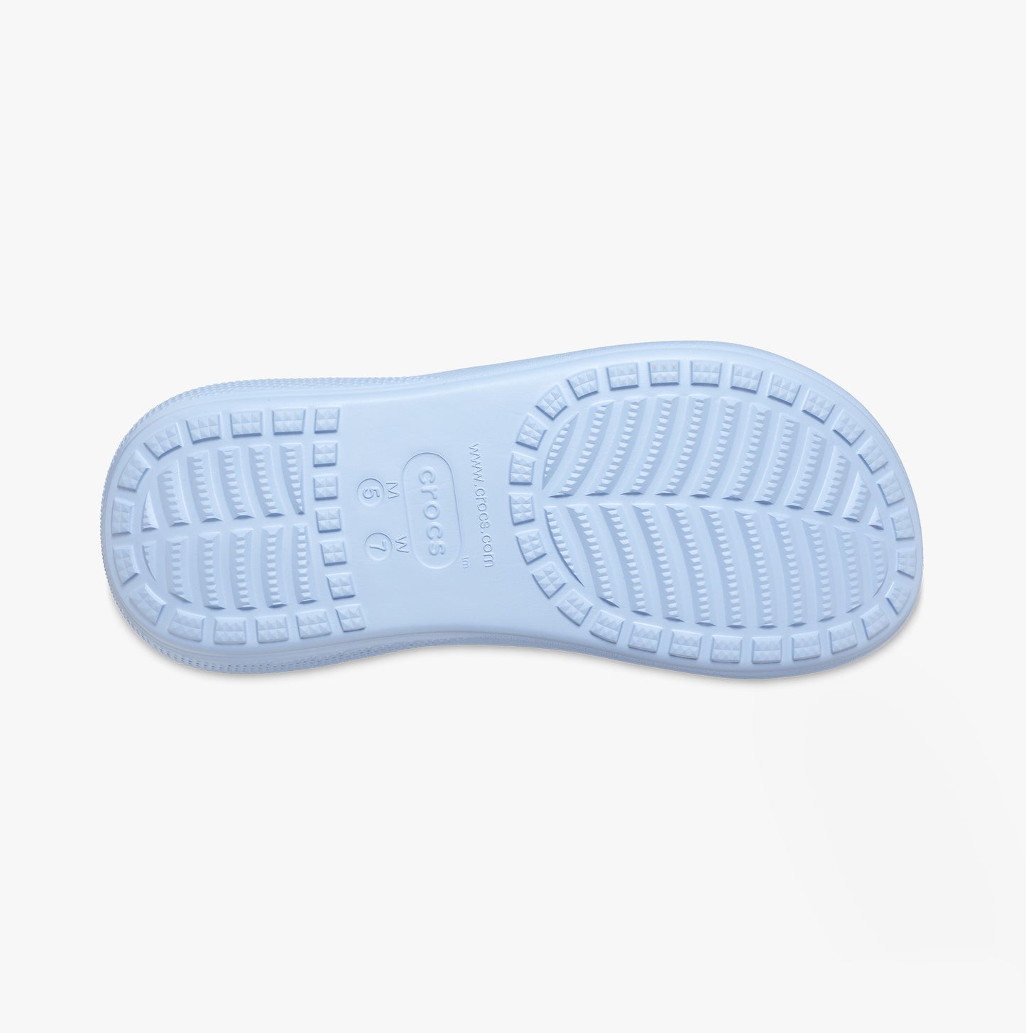 Crocs 207521-4NS CLASSIC CRUSH Womens Clogs Blue Calcite