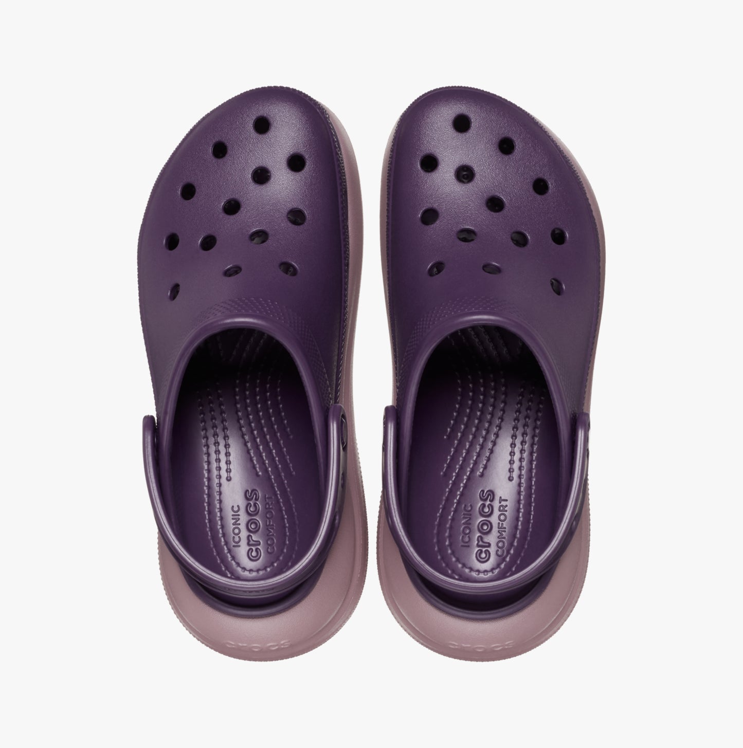 Crocs 207521-5AT CLASSIC CRUSH Womens Clogs Dark Iris/Multi