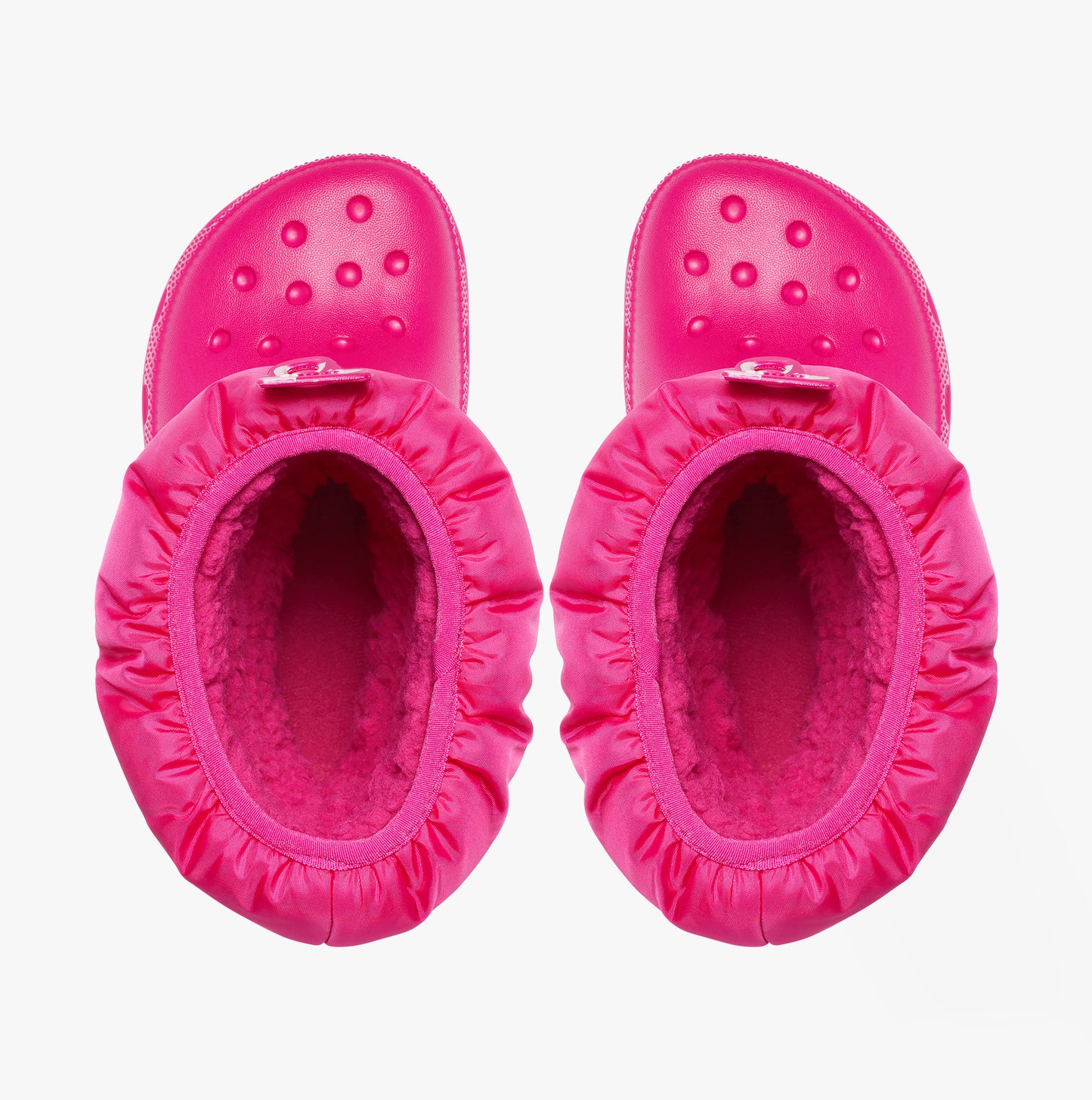Crocs 207683-6X0 CLASSIC NEO PUFF Girls Boots Candy Pink