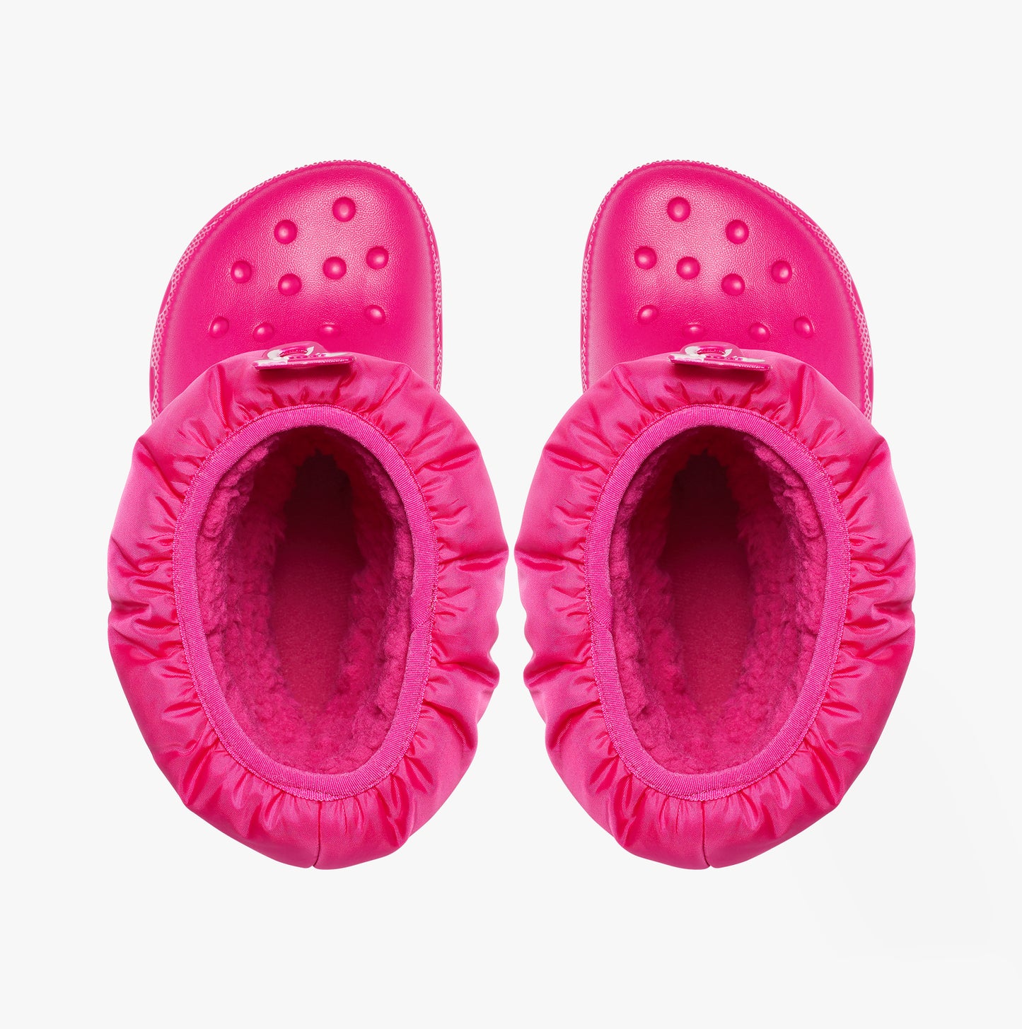 Crocs 207684-6X0 CLASSIC NEO PUFF Girls Boots Candy Pink