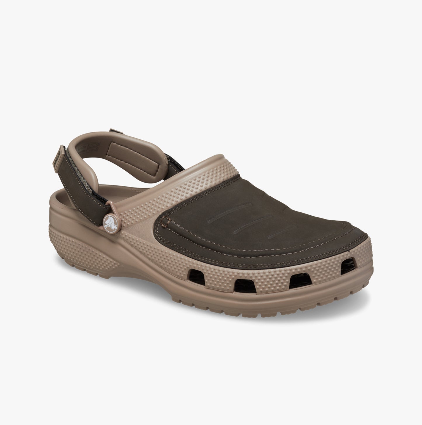 Crocs 207689-12H YUKON VISTA II LITERIDE Mens Clogs Mushroom/Chocolate