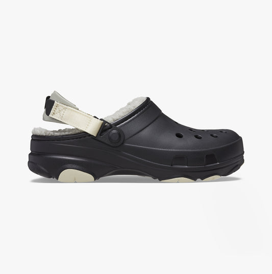 Crocs 207936-001 ALL TERRAIN LINED Unisex Clogs Black