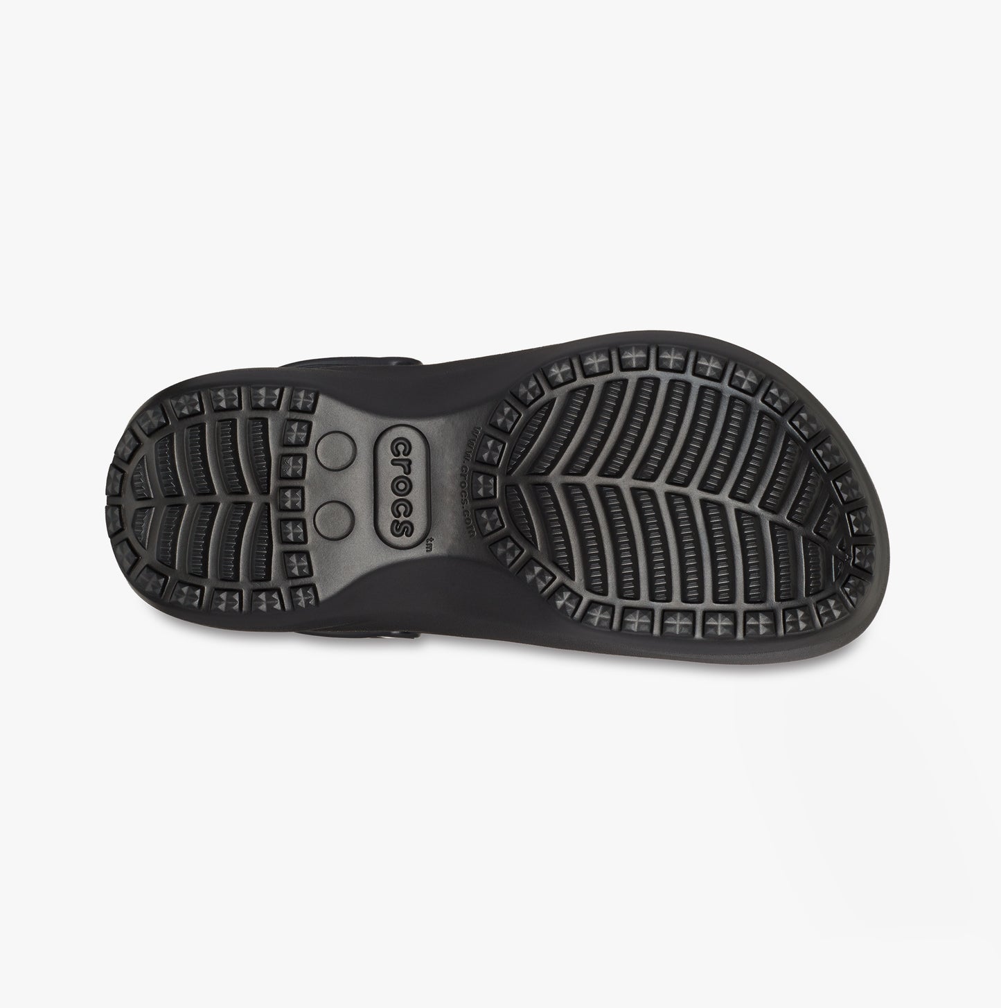 Crocs 207938-001 CLASSIC PLATFORM LINED Womens Clogs Black