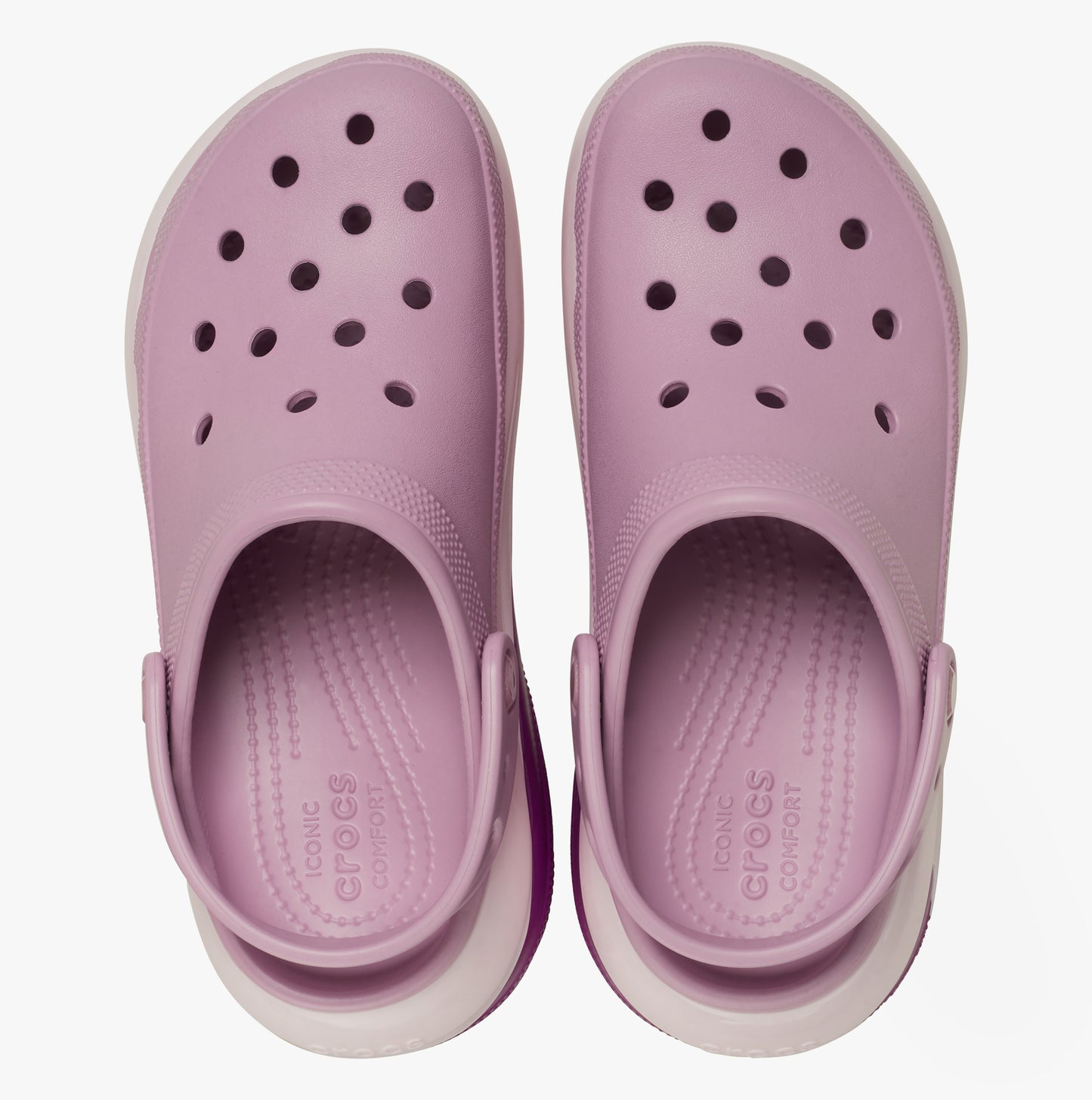 Crocs 207988-5BX MEGA CRUSH Womens Clogs Hydrangea