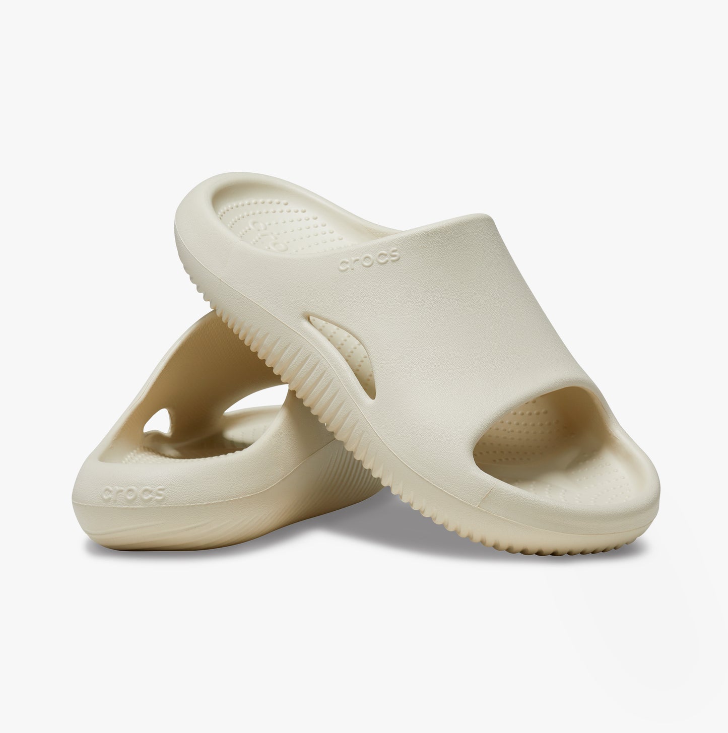 Crocs 208392-2Y2 MELLOW RECOVERY Unisex Sliders Bone