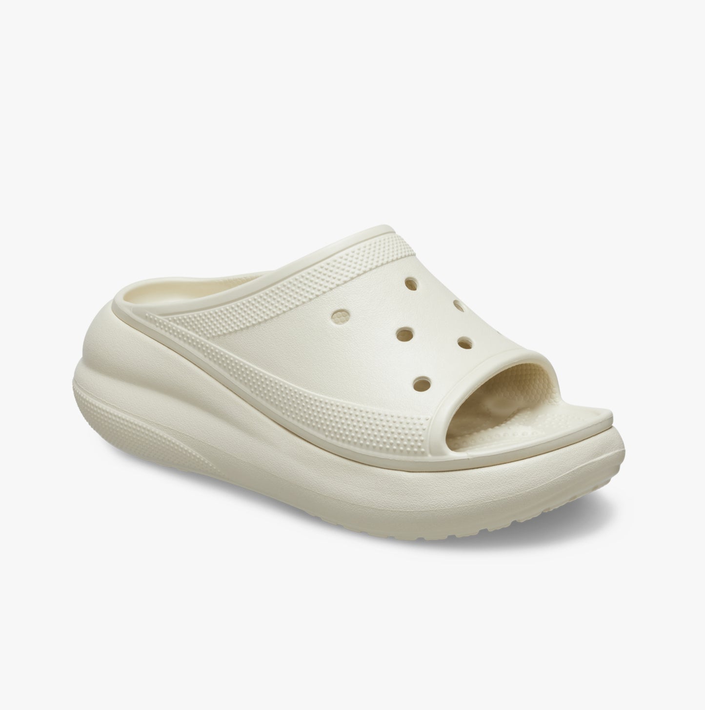 Crocs 208731-2Y2 CRUSH SLIDE BONE Womens Clogs Bone